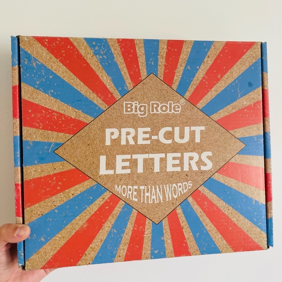 New760 Pastel Extra Letters for Changeable Felt Letter Board Letters Multi Color - Picture 10 of 10